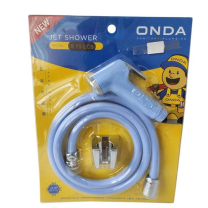 1/2 IN X 120 CM / ONDA S 75 LCS Jet Shower Cebok Toilet Plastik PVC Set