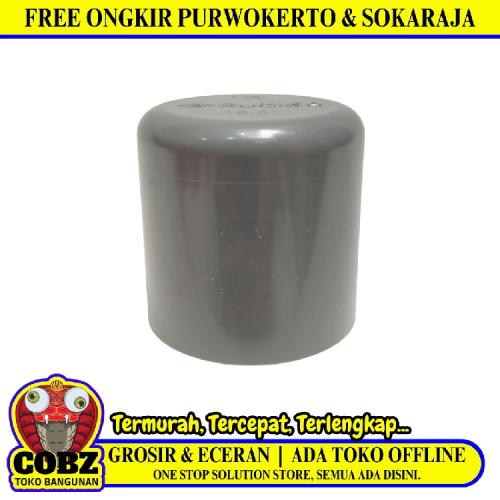 1 1/4 IN / RUCIKA Dop Cap Tutup Sambungan Fitting Pipa PVC