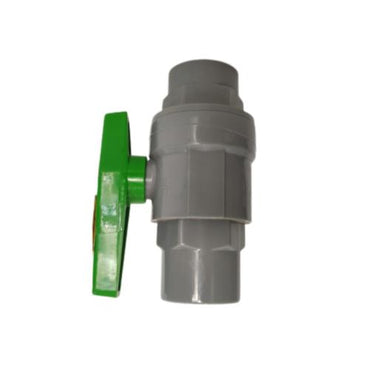 3/4 INCH / SOLIGEN Stop Kran Polos Ball Valve Engkol Plastik PVC