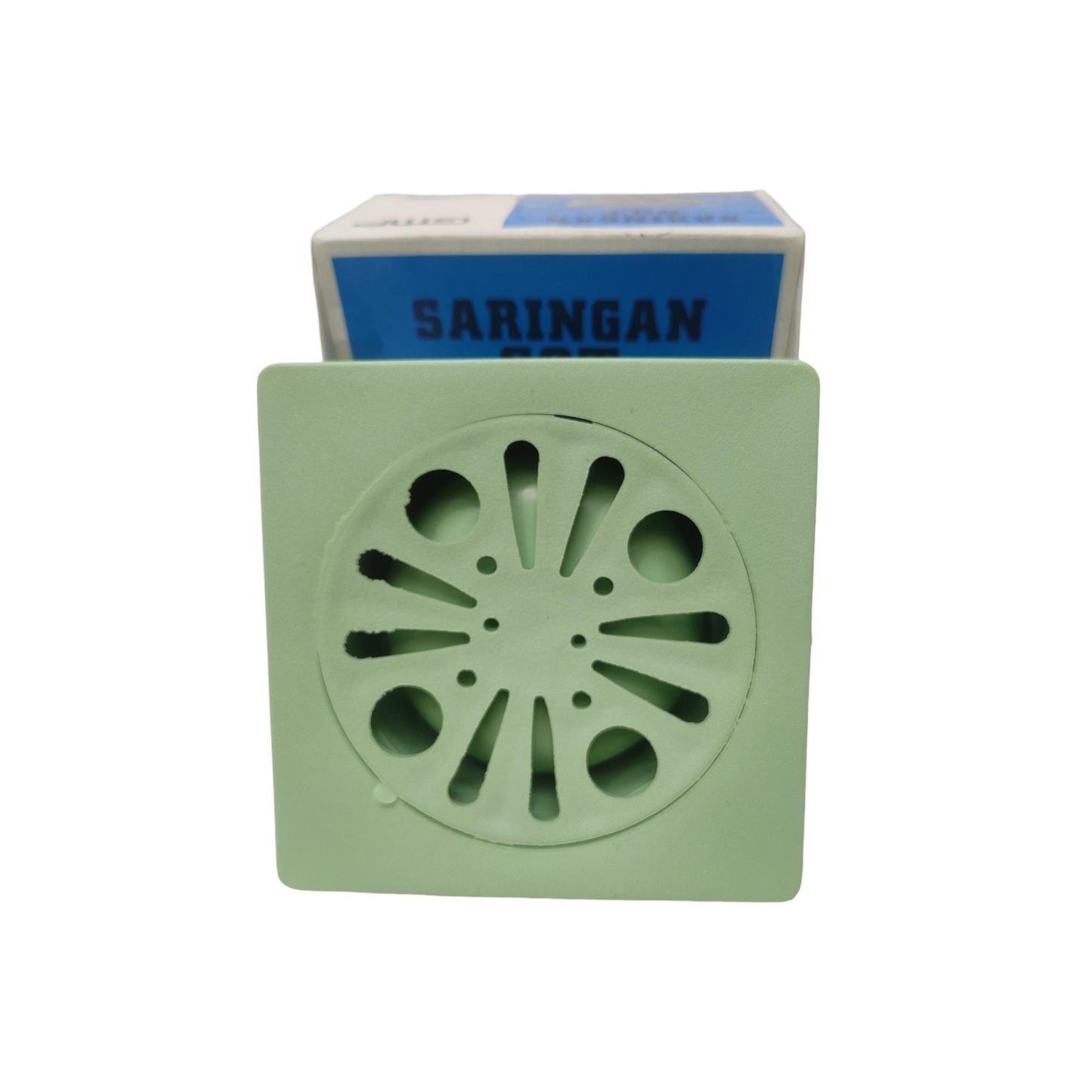 4 IN / GMP Saringan Got Leher Panjang Floor Drain PVC Hijau