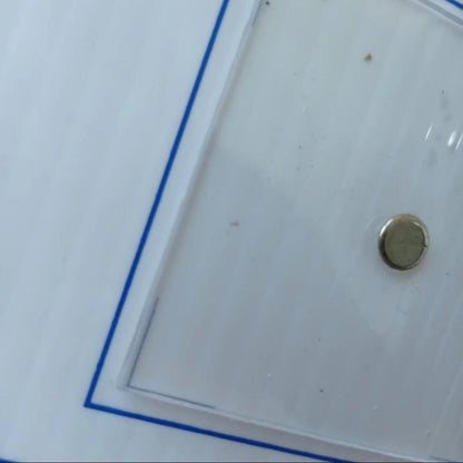 1.2 MM x 1.1 M x 50 M / SOLARFLAT Atap Polykarbonat Solid Plain Grey Roll