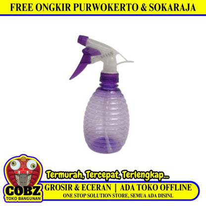 500 ML / VIOLET Semprotan Tanaman Burung Bottle Sprayer Model Tekan