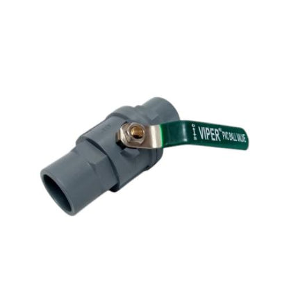 3/4 IN / VIPER Stop Kran Polos Ball Valve Engkol Plastik PVC