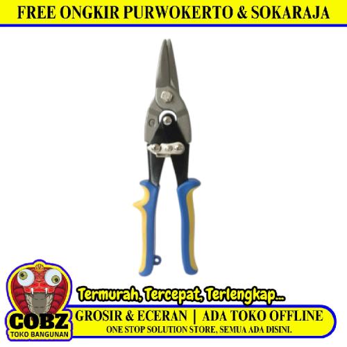 10 IN / ARMADA Gunting Hollow Baja Ringan Seng Aviation Snip Scissors