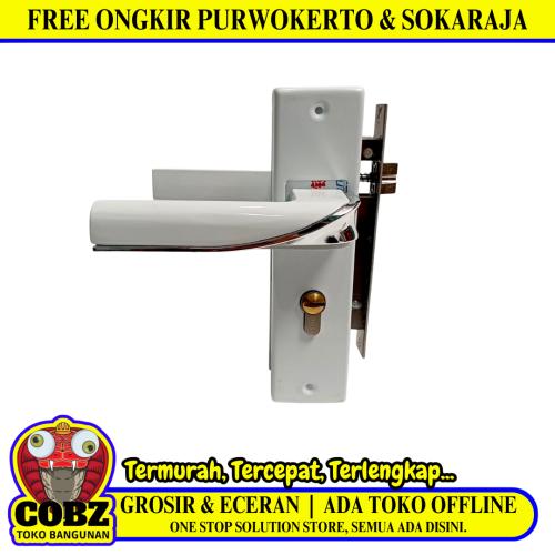 HONXI Handle Door Lock Tarikan Handle Kunci Pintu Tanggung Set