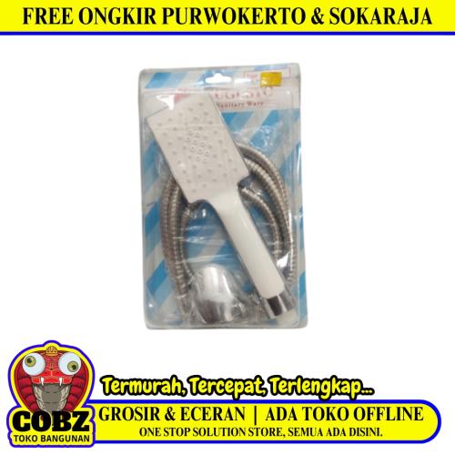 1/2 IN x 140 CM / AUGUSTO WZ 72 Hand Shower Tangan Kamar Mandi Set