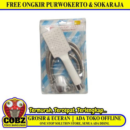 1/2 IN x 140 CM / AUGUSTO WZ 72 Hand Shower Tangan Kamar Mandi Set