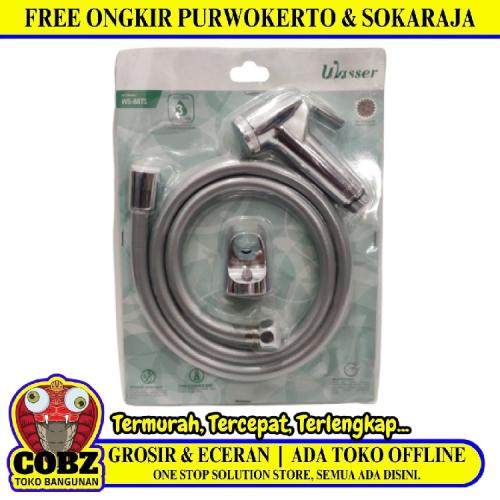 1/2 IN x 120 CM / WASSER WS-88TS Jet Shower Cebok Toilet Plastik PVC Set