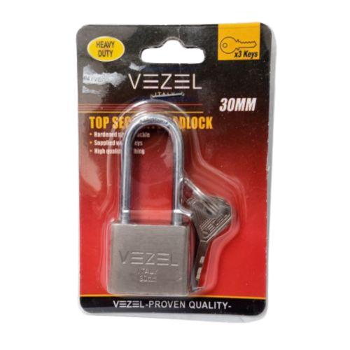 30 MM / VEZEL Gembok Pintu Pagar Padlock Anti Maling Leher Panjang
