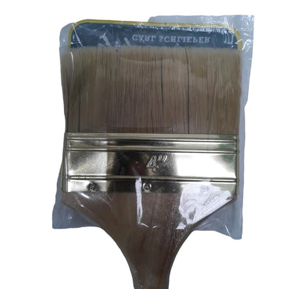 4 IN / TJAP MATA Kuas Cat Tembok Kayu Besi Air Acyrlic Paint Brush