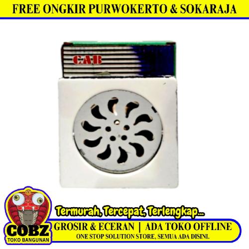 4 IN / CAB Saringan Got Leher Pendek Floor Drain Stainless