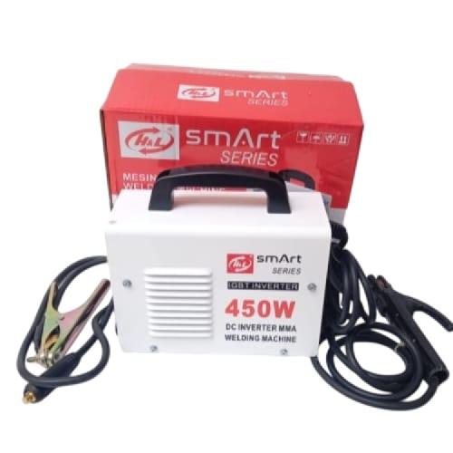 450 WATT / H&L SMART Mesin Trafo Las Listrik Inverter Welding Machine