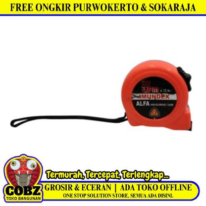5 M / IMODEX Meteran Alat Ukur Tukang Bangunan Measuring Tape