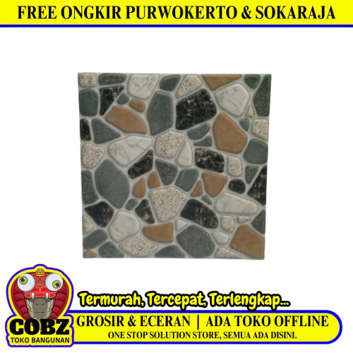 40 CM x 40 CM / ARWANA DG COASTAL Keramik Lantai Teras Garasi Matte Grey Dus