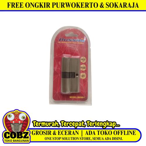 BOSSINI Silinder Anak Kunci Pintu Cylinder Lock Besar + 5 Kunci Set