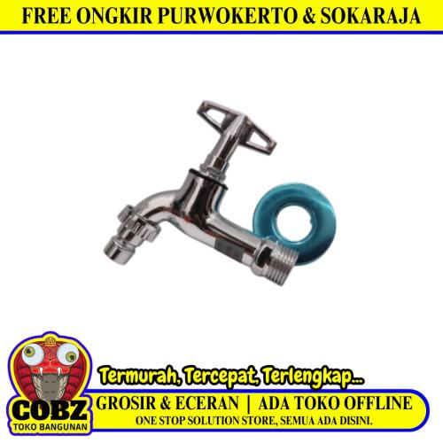 1/2 IN / SKL Kran Air Taman Kebun Kunci Mesin Cuci Stainless