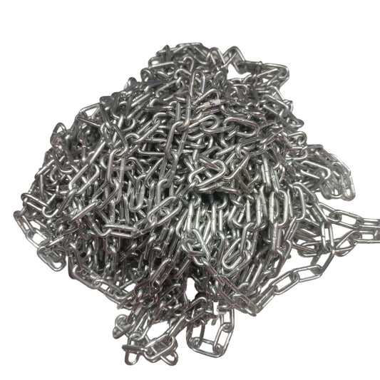 1/8 IN / NM Rantai Besi Kapal Pagar Motor Anjing 3 MM Chrome KG