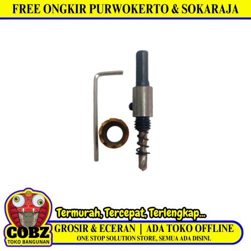 16 MM / HSS Hole Saw Mata Bor Hidroponik Pelubang Besi Plastik PVC