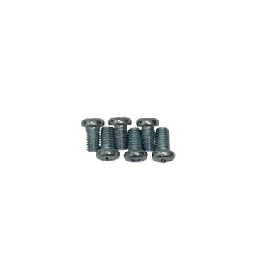 M 6 x 10 MM / TM Baut JP Kepala Pentol Bulat Plus Putih Biji