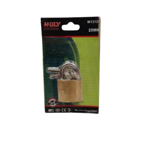 25 MM / HOLY W13125 Gembok Pintu Pagar Padlock Anti Maling Leher Pendek