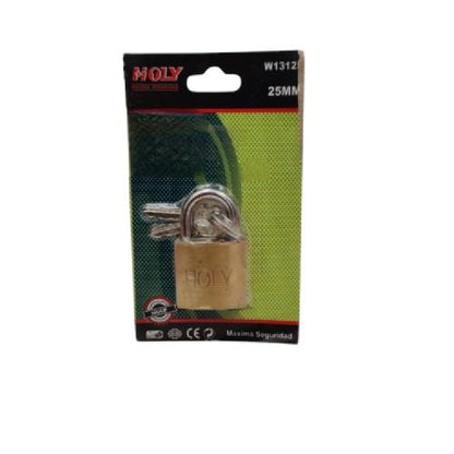 25 MM / HOLY W13125 Gembok Pintu Pagar Padlock Anti Maling Leher Pendek