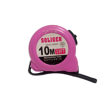 10 M / SOLIGEN Meteran Alat Ukur Tukang Bangunan Measuring Tape