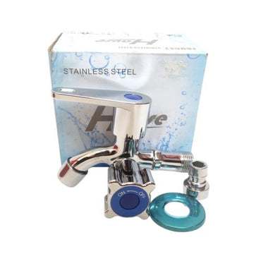 1/2 IN / HAUSE Kran Air Cabang Double Shower Mesin Cuci Stainless