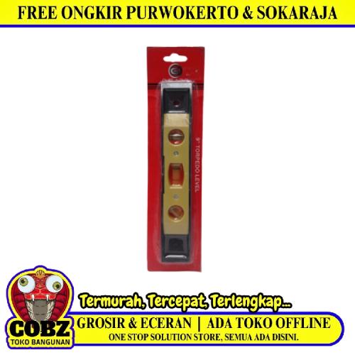 9 IN / ELGLADIO Penggaris Waterpass Alat Ukur Kemiringan Jenis Magnet