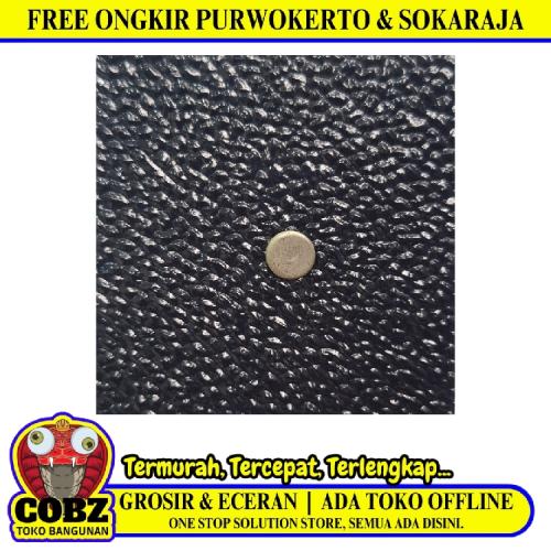 3MMx1.22Mx20M / SOLARFLAT Atap Polykarbonat Solid Embossed Grey Roll