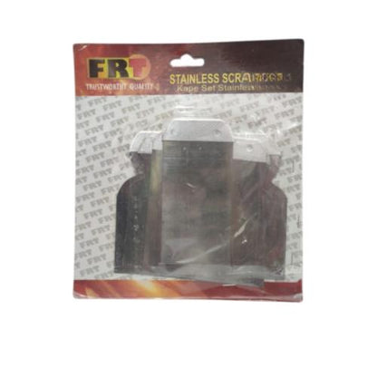 2 - 5 IN / FRT Sekrap Daun Kape Scrapper Cat Acian Stainless Set