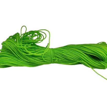 2 MM / TM Polos Tali Tambang Ikat Nylon Plastik PVC Warna KG