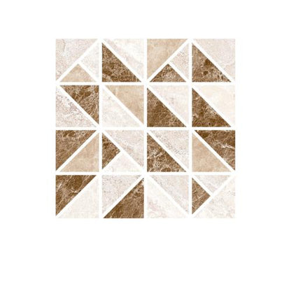 25 CM x 25 CM / ASIA TILE Keramik Lantai Kamar Mandi Matte Brown Dus