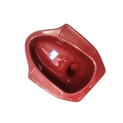 50 CM x 42 CM x 23 CM / INA  Kloset Jongkok Toilet Maroon Keramik