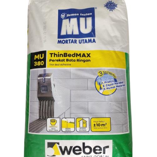40 KG / MU 380 THIN BED Semen Instant Perekat Bata Ringan Sak