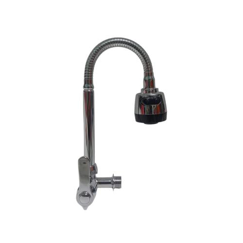 1/2 IN / FIONI FKA1870 Kran Angsa Fleksibel Sink BCP Tembok Stainless