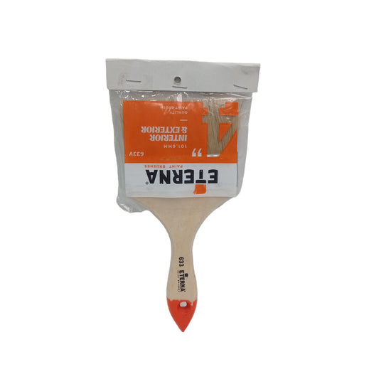4 IN / ETERNA Kuas Cat Tembok Kayu Besi Air Acyrlic Paint Brush