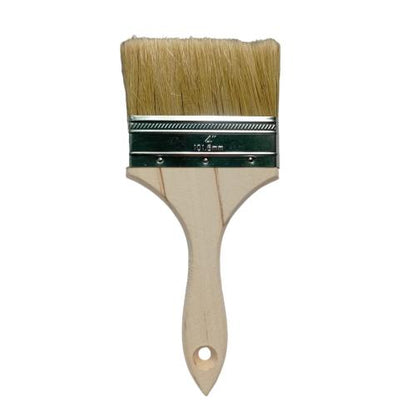 4 IN / CPT NATIONAL Kuas Cat Tembok Kayu Besi Air Acyrlic Paint Brush