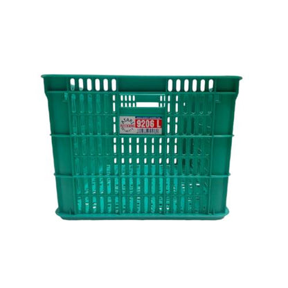 605 MM x 416 MM x 308 MM / ATARI 9206 L Krat Industri Keranjang Buah Rongga Green