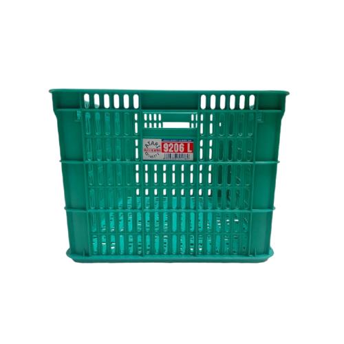 605 MM x 416 MM x 308 MM / ATARI 9206 L Krat Industri Keranjang Buah Rongga Green