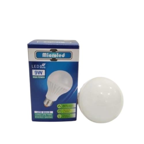 9 WATT / MICROLED LED Lampu Bohlam Bulb Moto Putih
