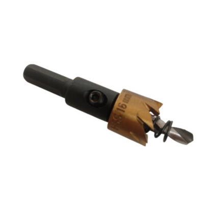 16 MM /TAFFWARE Hole Saw Mata Bor Hidroponik Pelubang Besi Plastik PVC