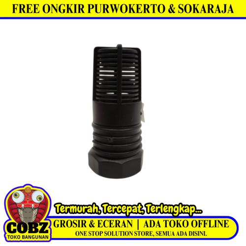 3/4 IN / ELFA Foot Klep Valve Saringan Pipa Pompa Torrent PVC