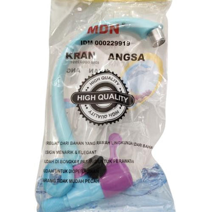 1/2 IN MDN Kran Angsa Sink Bak Cuci Piring Tembok Plastik PVC