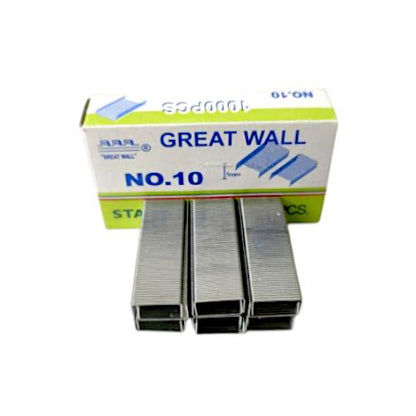 NO. 1 / GREATWALL  Isi Stapler Staples Hekter Kecil Box Besar