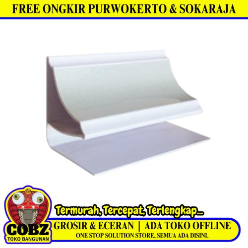 3 CM x 4 CM x 4 M / SHUNDA PLAFON LS-307 List Profil U Plafon U PVC Batang