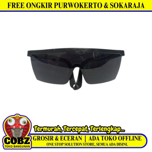 MAXI Kacamata Las Safety Pelindung Welding Glasses Hitam