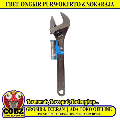 12 IN / PAORISONIC Kunci Inggris Bago Multifungsi Adjustable Wrench