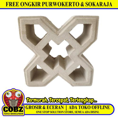 20 CM X 20 CM / NM 22 Rooster Lubang Angin Pasir Putih Jumlah Sisi Biji