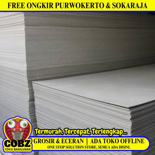 8 MM X 120 CM X 240 CM / SHICA Board Silika Papan Plafon Partisi Lembar