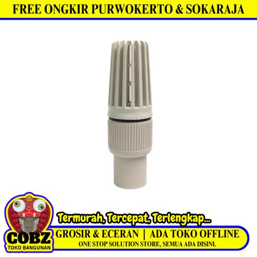 3/4 IN / ELTRA Foot Klep Valve Saringan Pipa Pompa Torrent PVC